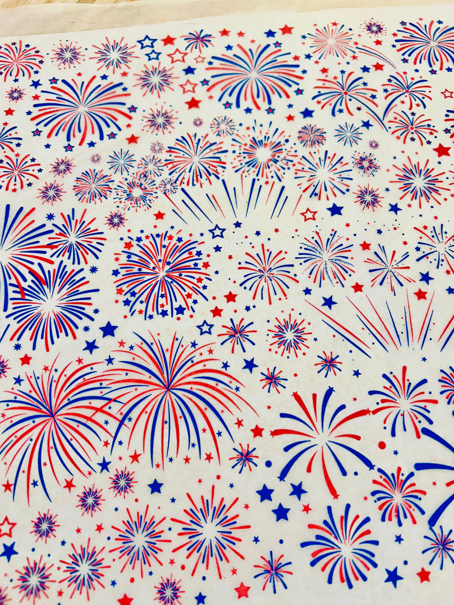 Independence - Underglaze Transfer Sheet