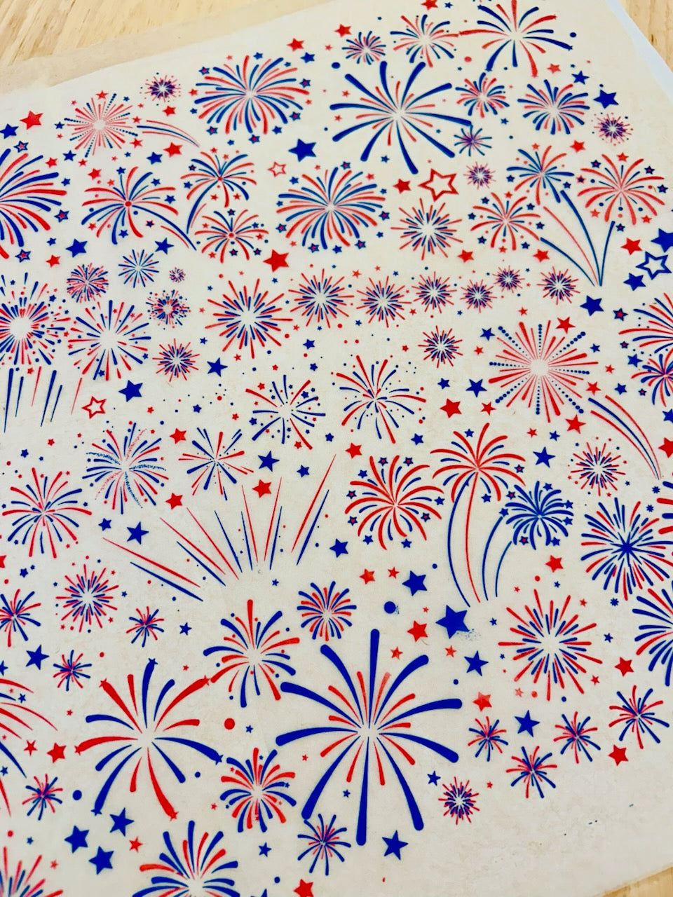 Independence - Underglaze Transfer Sheet