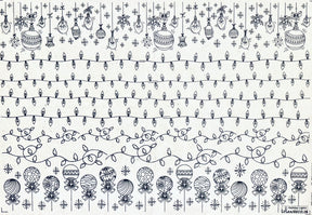 Holiday Lights - Underglaze Transfer Sheet