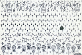 Holiday Lights - Underglaze Transfer Sheet