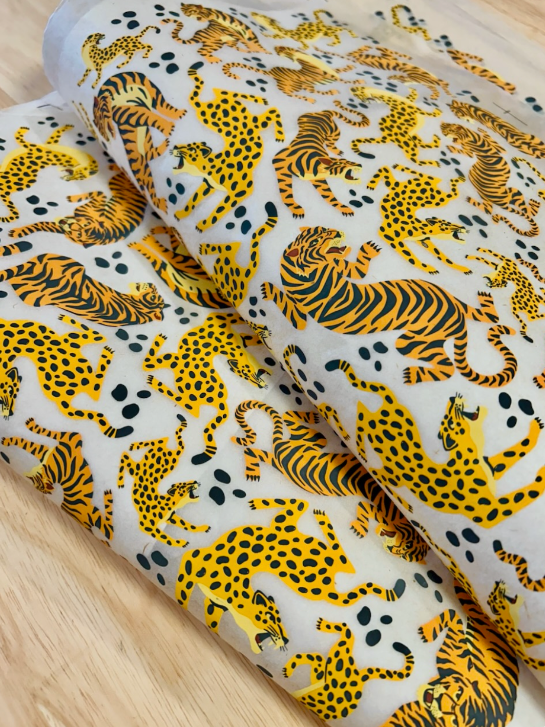 Jungle Tigers - Underglaze Transfer Sheet