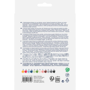 Goldfaber Sketch Markers, Wallet of 12 Vibrant Colors