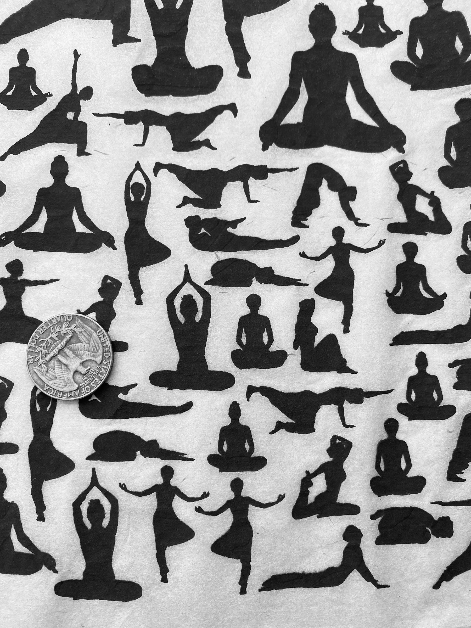 Yoga - Underglaze Transfer Sheet