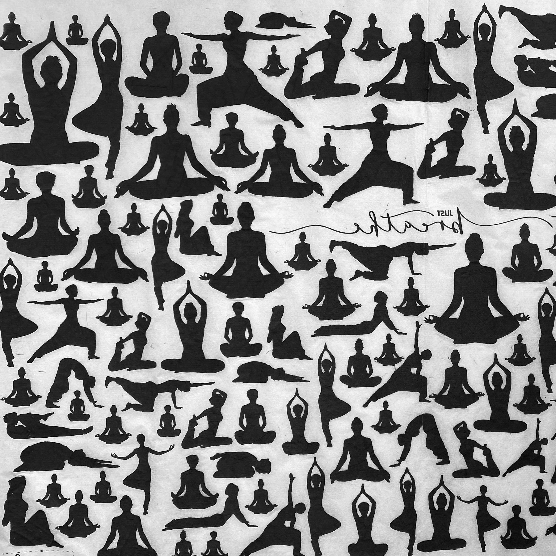 Yoga - Underglaze Transfer Sheet