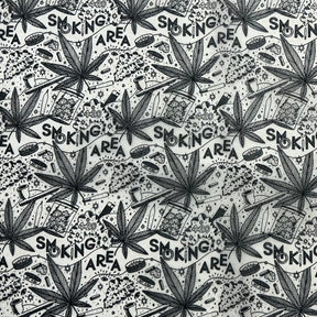Smoking Section - Underglaze Transfer Sheet