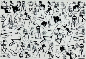 Gag Me - Underglaze Transfer Sheet