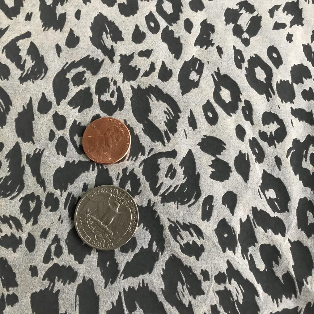 Cheetah Spots - Underglaze Transfer Sheet