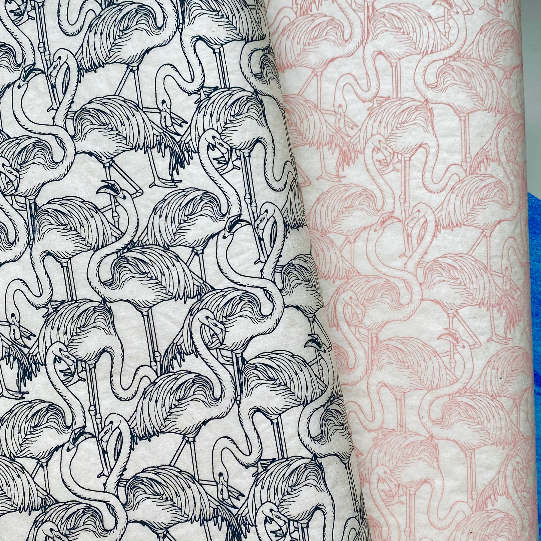 Flamingos - Underglaze Transfer Sheet